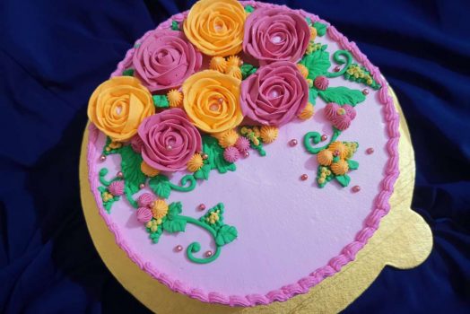 বিবাহ বার্ষিকী কেক