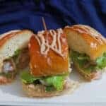 extra long juicy chicken cheese burger