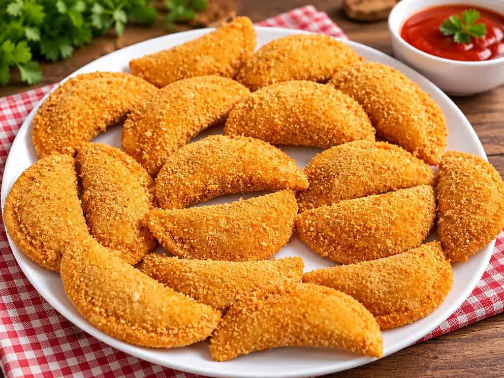 ফ্রােজেন চিকেন হাফ মুন পাই