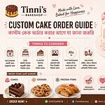 কাস্টম কেক অর্ডার করার আগে যা জানা জরুরি | Tinni’s Bakeshop image