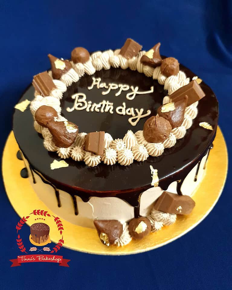 চকলেট কেক ডিজাইন ১২ — Tinnis Bakeshop — Tinnis Bakeshop