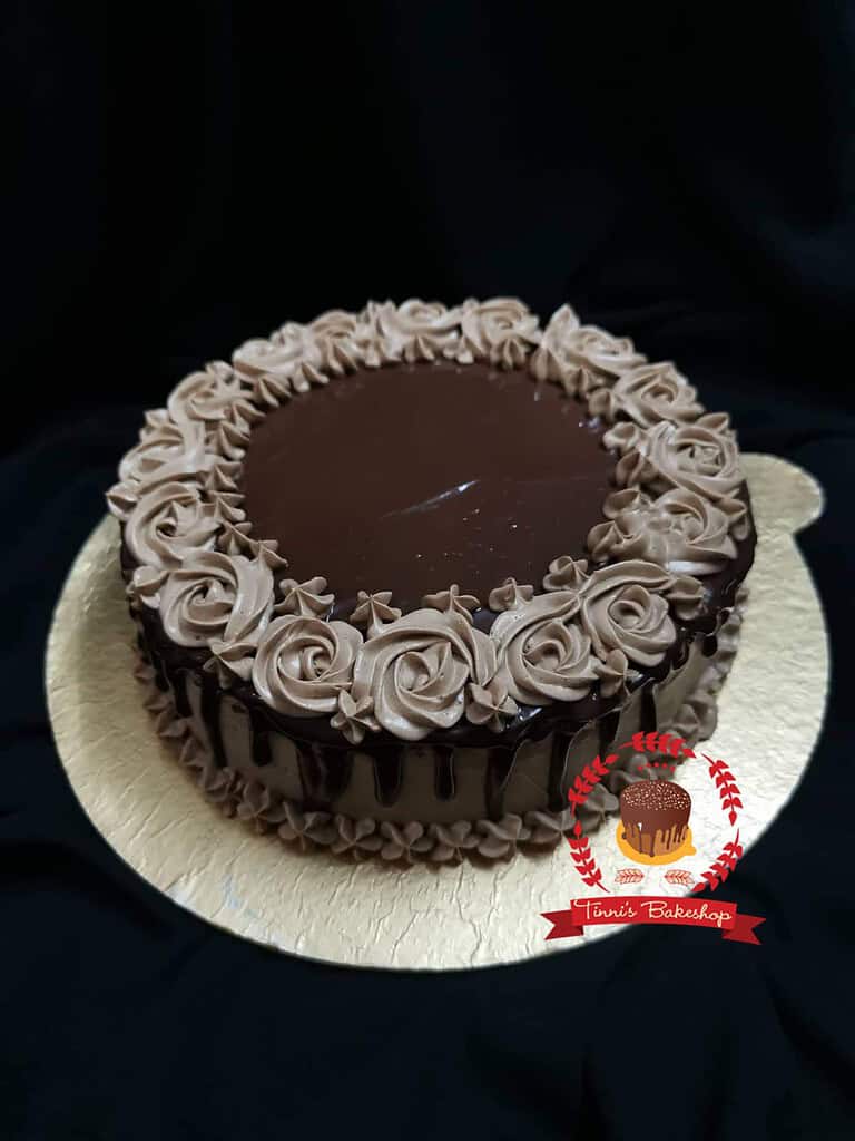 চকলেট কেক ডিজাইন ১৮ — Tinnis Bakeshop — Tinnis Bakeshop