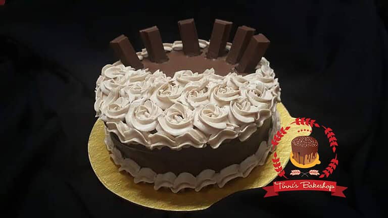 চকলেট কেক ডিজাইন ২৫ — Tinnis Bakeshop — Tinnis Bakeshop