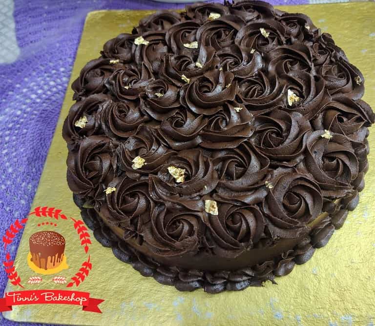 চকলেট কেক ডিজাইন ৩ — Tinnis Bakeshop — Tinnis Bakeshop