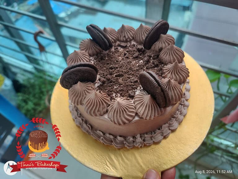 চকলেট কেক ডিজাইন ৭ — Tinnis Bakeshop — Tinnis Bakeshop