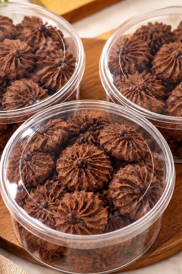 Chocolate Piping Cookies Tb