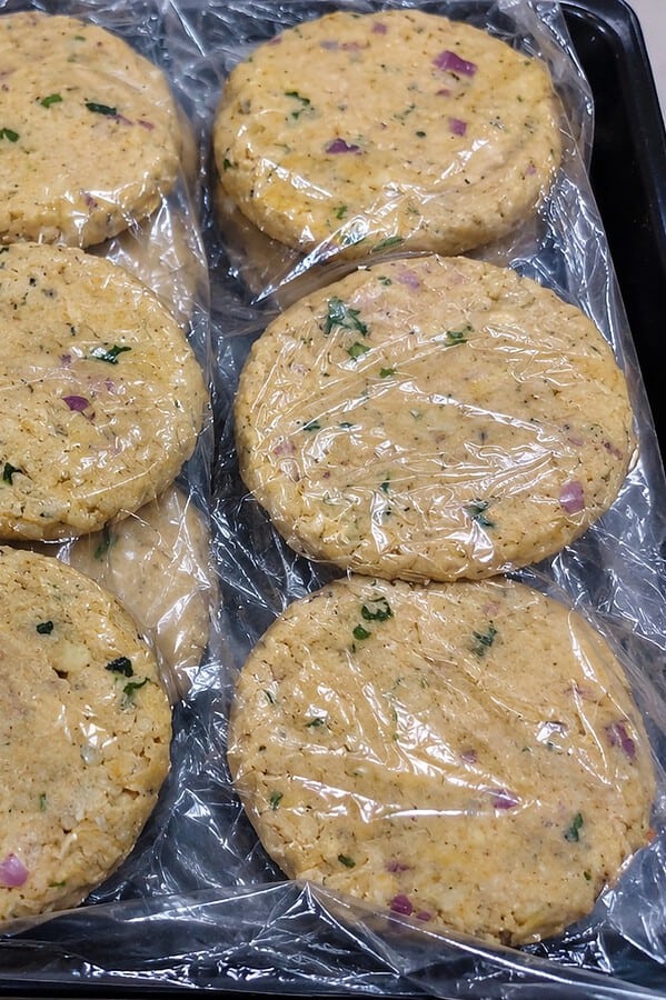 ফ্রোজেন বার্গার প্যাটি