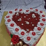 রেড ভেলভেট কেক ডিজাইন ৪ — Tinnis Bakeshop