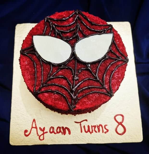 রেড ভেলভেট কেক ডিজাইন ৬ — Tinnis Bakeshop — Tinnis Bakeshop