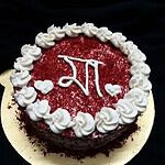 রেড ভেলভেট কেক ডিজাইন ৭ — Tinnis Bakeshop