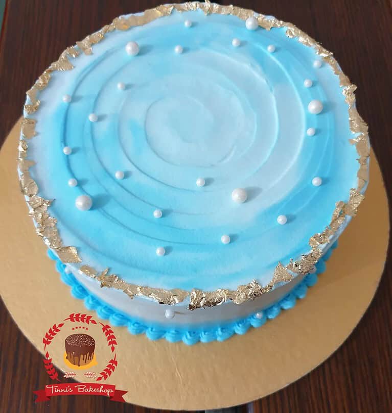 ভ্যানিলা কেক ডিজাইন ২৯ — Tinnis Bakeshop — Tinnis Bakeshop